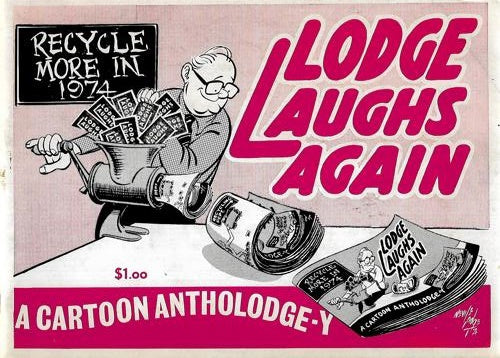 Lodge Laughs Again: a Cartoon Antholodge-Y From the Evening Post And Sports Post by Neville Lodge