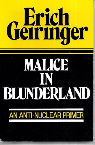 Malice in Blunderland by Erich Geiringer