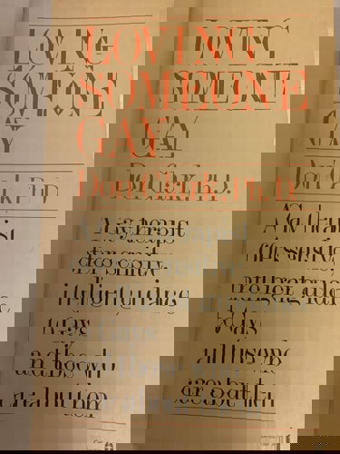 Loving Someone Gay by Don Clark