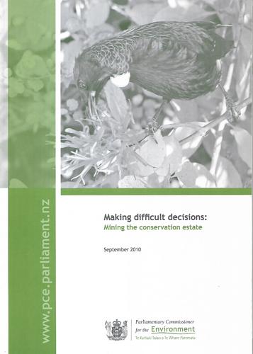 Making Difficult Decisions: Mining the Conservation Estate