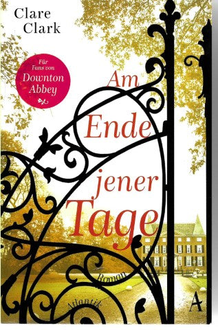 Am Ende Jener Tage by Clare Clark