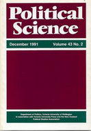 Political Science - Volume 43, Number 2, Dec 01, 1991 by Geoffrey Debnam and Raj Vasil