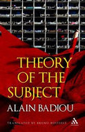 Theory of the Subject by Alain Badiou