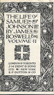 The Life of Samuel Johnson:  Volume 2, 1776 - 1784 by James Boswell