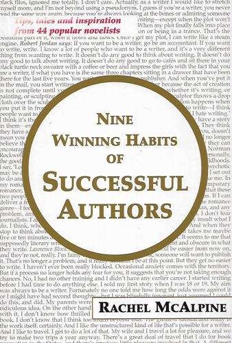 Nine Winning Habits Of Successful Authors by Rachel McAlpine