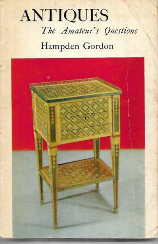 Antiques - The Amateur's Questions