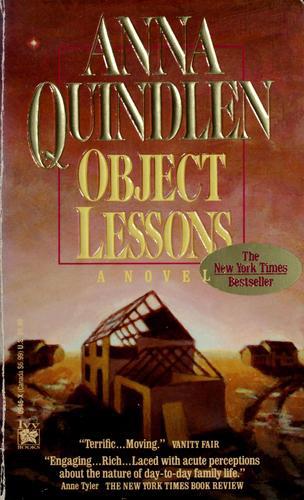 Object Lessons by Anna Quindlen