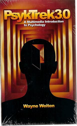 Psyktrek 3.0: A Multimedia Introduction To Psychology by Wayne Weiten