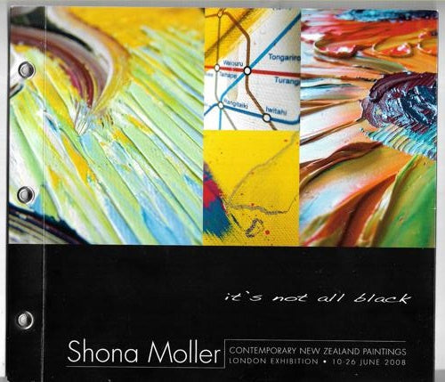 it's not all black: Shona Moller Contemporary New Zealand Paintings by Shona Moller