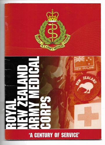 Royal New Zealand Army Medical Corps - a Century of Service - Programme of Events