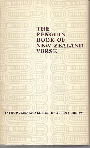 The Penguin Book of New Zealand Verse by Allen Curnow