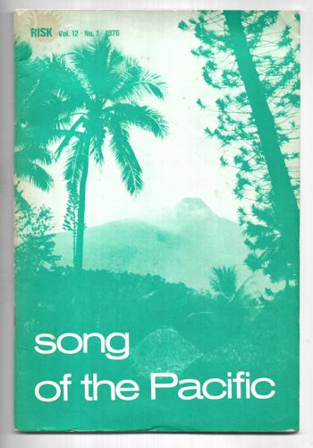 Risk Vol.12 No.1 : Song Of The Pacific by Rex Davis