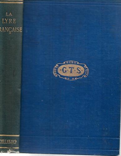 La Lyre Française by Gustave Masson