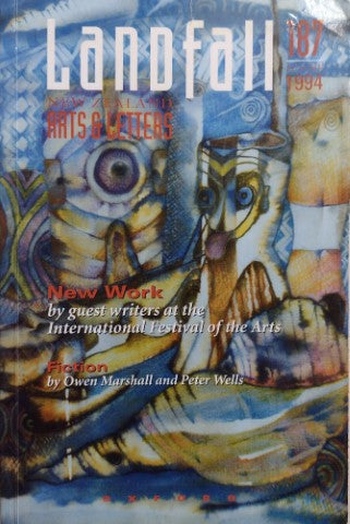 Landfall 187: New Zealand Arts and Letters, Vol 2 No1 (May 1994) by Chris Price