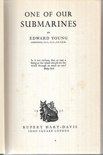 One of Our Submarines by Edward Young