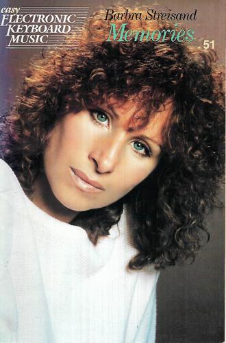 Easy Electronic Keyboard Music - Barbara Streisand - Memories