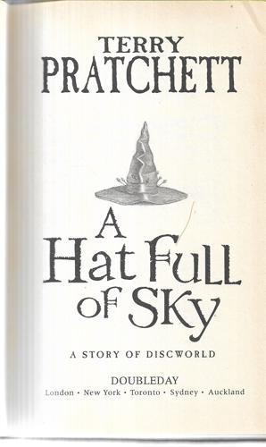 A Hat Full Of Sky by Terry Pratchett