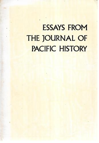 Essays From The Journal Of Pacific History by Barrie Macdonald