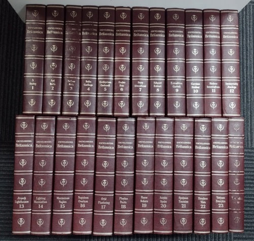 Encyclopedia Britannica - 23 Volumes, plus Index by Warren E. Preece
