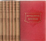 Effective Speech  Lessons 1-12 in 6 volumes by Dwight E. Watkins