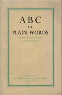 ABC of Plain Words by Ernest Gowers
