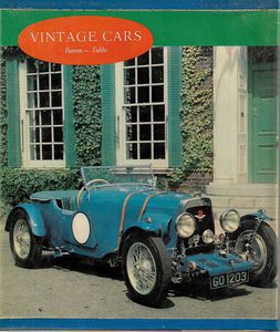 Vintage Cars in Colour by J. Barron and D. Tubbs