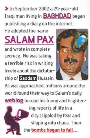 Salam Pax: the Baghdad Blog by Salam Pax
