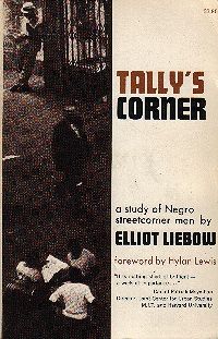 Tally's Corner by Elliot Liebow