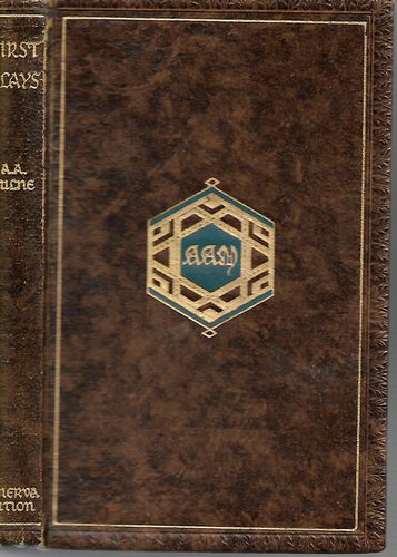 First Plays: Wurzel-Plummery; the Lucky One; the Boy Comes Home; Belinda; the Red Feathers by A. A. Milne