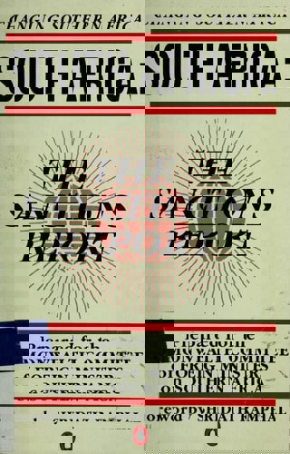 South Africa : the Sanctions Report Prepared for Commonwealth Committee Foreign Ministers South