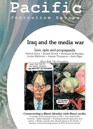 Pacific Journalism Review - Volume 9, September 2003 by David Robie