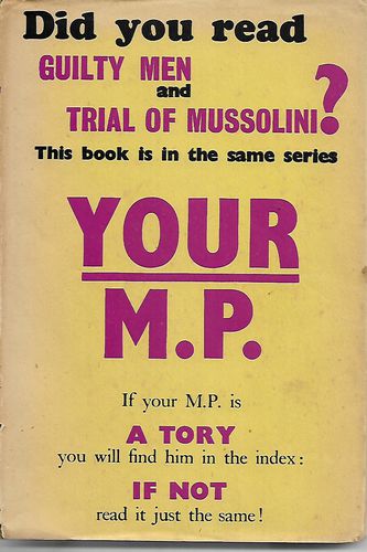 Your M. P. by Gracchus