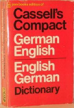 Cassell's Compact German-English English-German Dictionary by J. Horne and H. C. Sasse