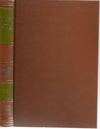 Gulliver's Travels; Tristram Shandy - Volume 36 of the Great Books of the Western World Series by Laurence Sterne and Jonathan Swift