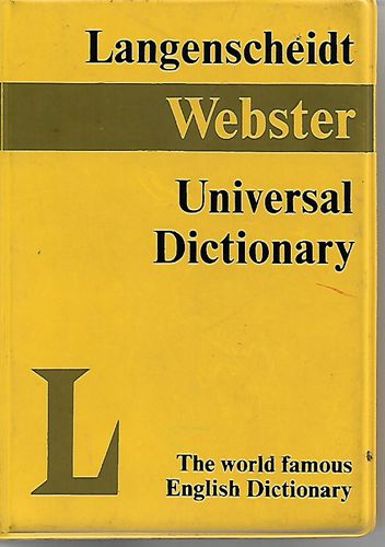 Webster Universal Dictionary by Langenscheidt Kommanditgesellschaft