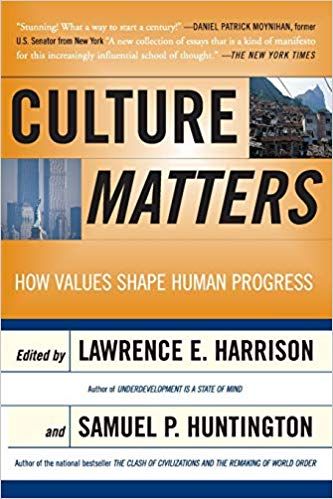 Culture Matters: How Values Shape Human Progress by Lawrence E. Harrison and Samuel P. Huntington