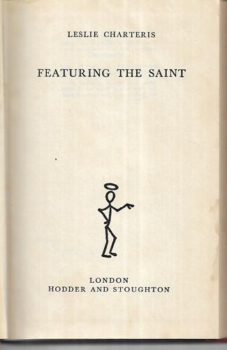 Featuring the Saint by Leslie Charteris