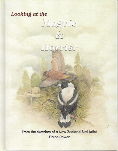 Looking At the Magpie & Harrier - From the Sketches of a New Zealand Bird Artist by Elaine Power