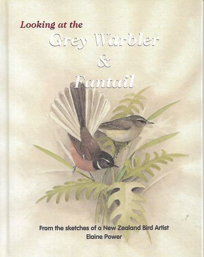 Looking At the Grey Warbler & Fantail - From the Sketches of a New Zealand Bird Artist by Elaine Power