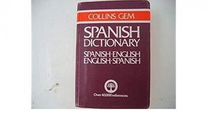 Spanish-English, English-Spanish Dictionary (Gem Dictionaries) by Mike Gonzalez