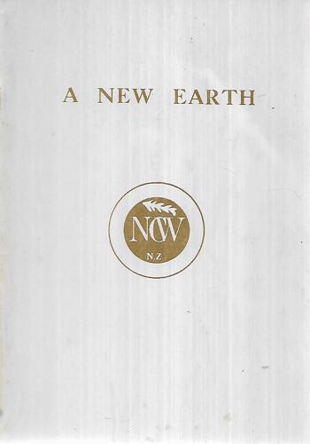 A New Earth: Pioneer Women of New Zealand