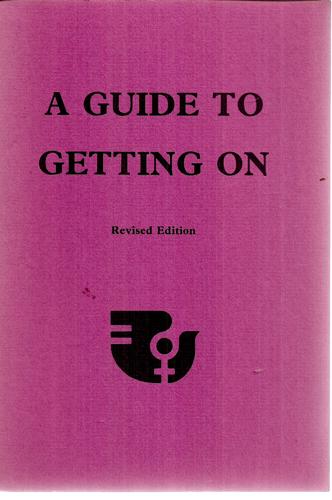 A Guide To Getting On: a Booklet To Assist the Appointment of Women To Statutory Boards - Revised Edition