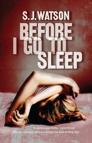 Before I go to sleep by S.J. Watson