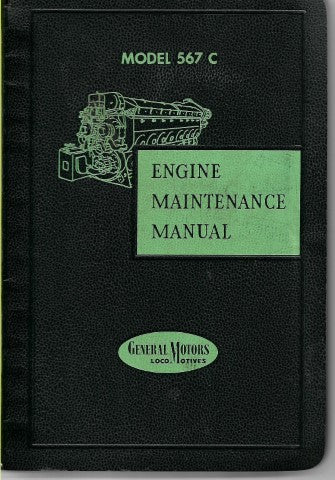 Engine Maintenance Manual: Model 567C