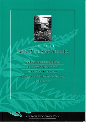 Journal of New Zealand studies 2003-2004
