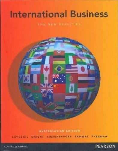 International Business by S. Tamer Cavusgil