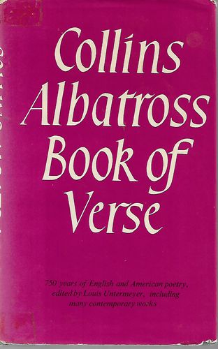 Collins Albatross Book of Verse by Louis Untermeyer