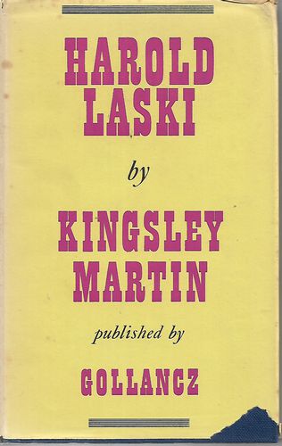 Harold Laski by Kingsley Martin