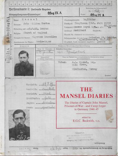 The Mansel Diaries by E. G. C. Beckwith and John Mansel