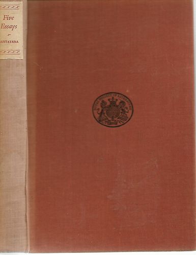 Some Turns of Thought in Modern Philosophy, Five Essays by George Santayana